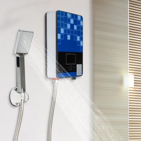 Scaldabagno Elettrico Istantaneo 3,5 KW - Senza Serbatoio, 110 V, Impermeabile IPX4, Per Doccia