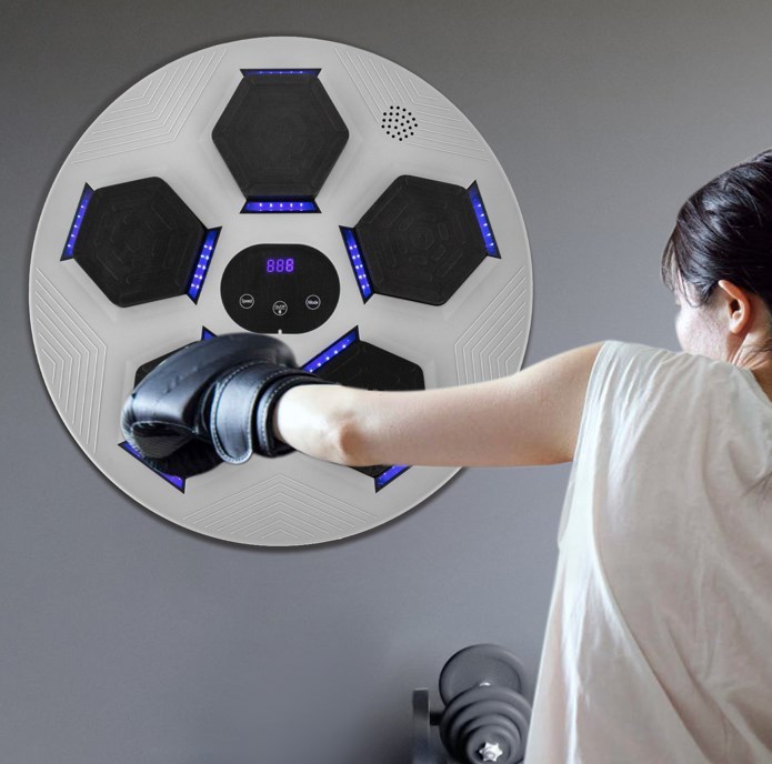 Macchina Da Boxe Bluetooth Con Guantoni - Per Allenamento Casa, Decompressione E Fitness Divertente