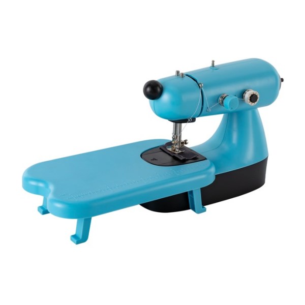 Mini macchina da cucire, portatile e compatta, due modalità amici, due modalità, familiari e Amanti, robusta e resistente (blu)