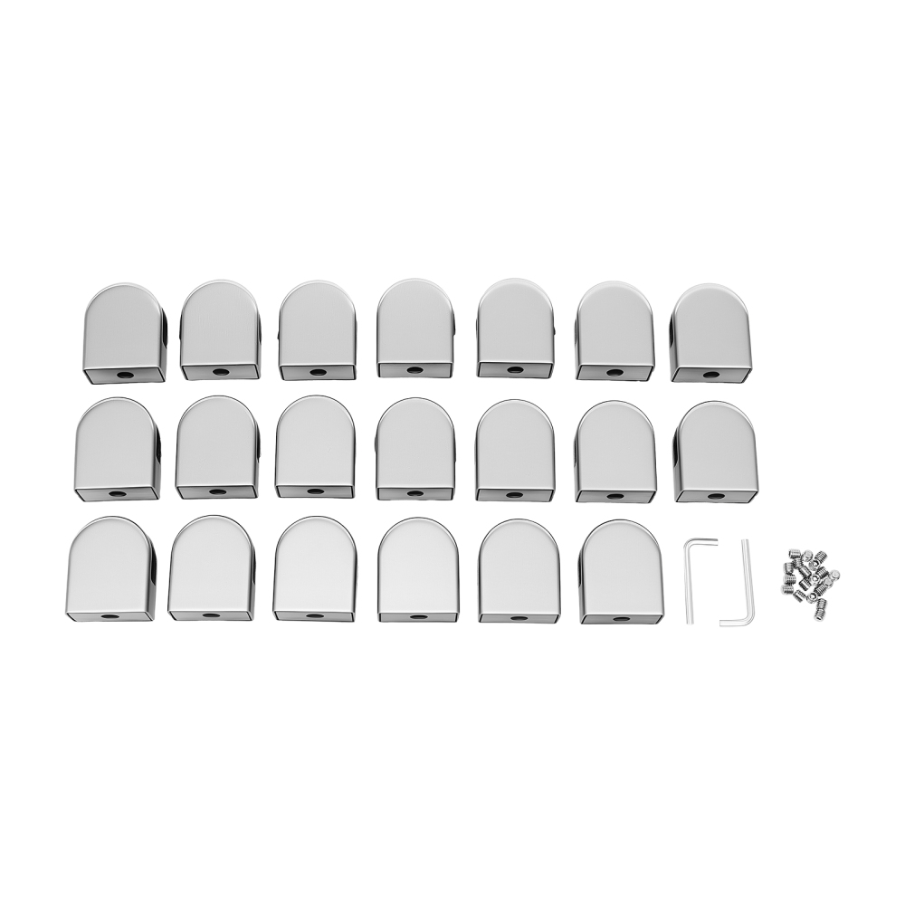 100 pezzi di clip per vetri per serre in acciaio inossidabile, clip a molla in metallo con filo W, accessori per serre da 1,6 mm di spessore per morsetti a piastra cava