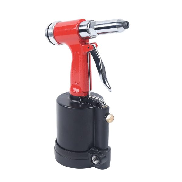 DEWIN Rivettatrice Pneumatica KP-705P - Pistola Per Rivetti Ad Aria Compressa 2,4-4,8 Mm, Forza Di Trazione 1850 Kg, Per Alluminio E Acciaio - 4