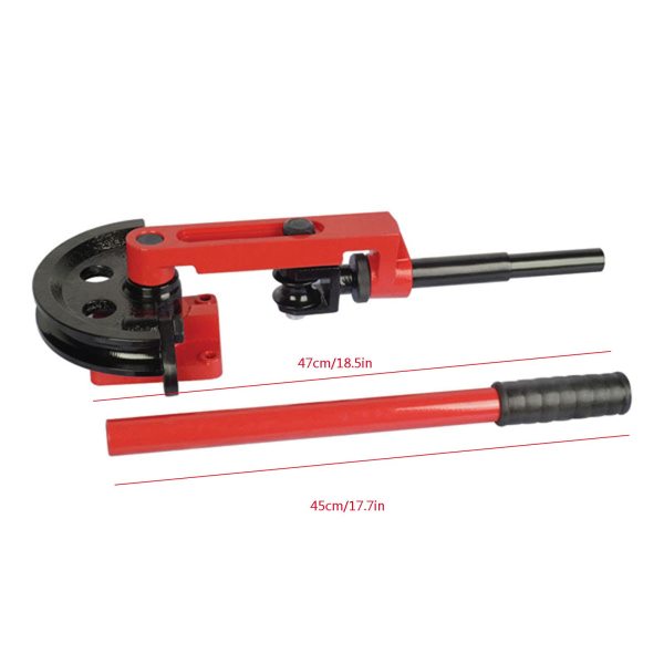 Curvatubi 3 In 1 Hoteche Per Tubi 6/8/10 Mm – Angolo 0-180°, Alloggiamento In Alluminio Verniciato A Polvere, Con Doppia Impugnatura Antiscivolo