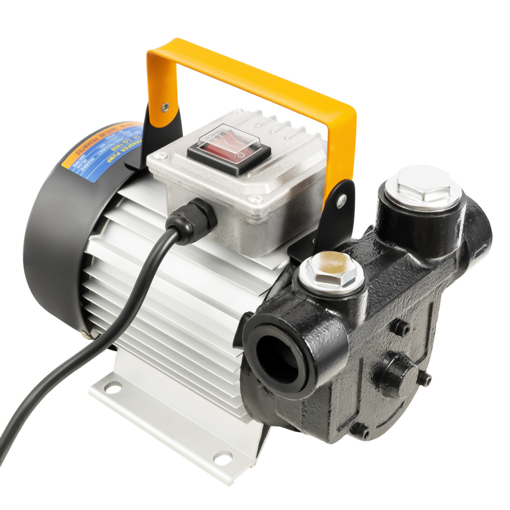 Pompa Diesel 220V 550W Autoadescante Con Contatore E Pistola – Portata 60 L/min – Set Completo Per Stazione Di Rifornimento