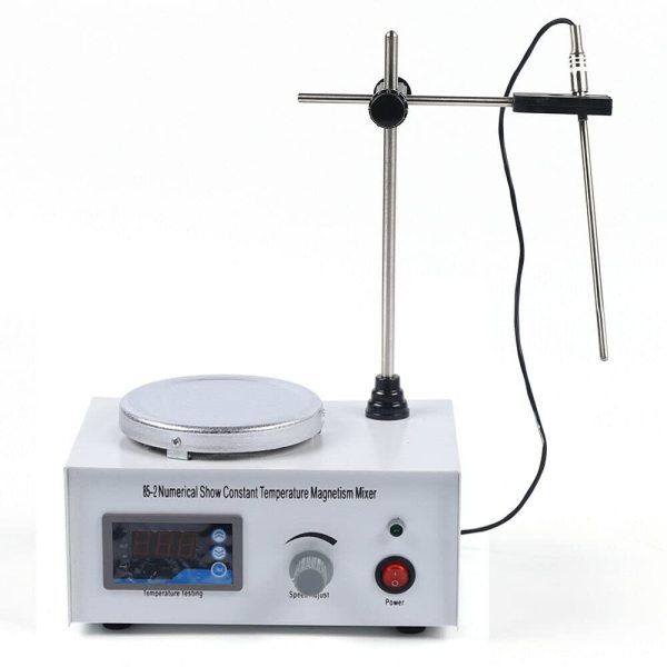 Agitatore magnetico da laboratorio, agitatore magnetico, mixer per laboratorio, con piastra riscaldante, 1000 ml