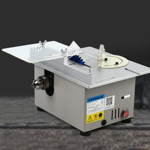 96 W mini sega circolare elettrica da tavolo sega circolare Table Saw Cutting Tool Rettificatrice