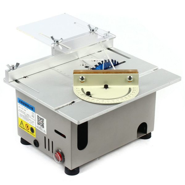 96 W mini sega circolare elettrica da tavolo sega circolare Table Saw Cutting Tool Rettificatrice