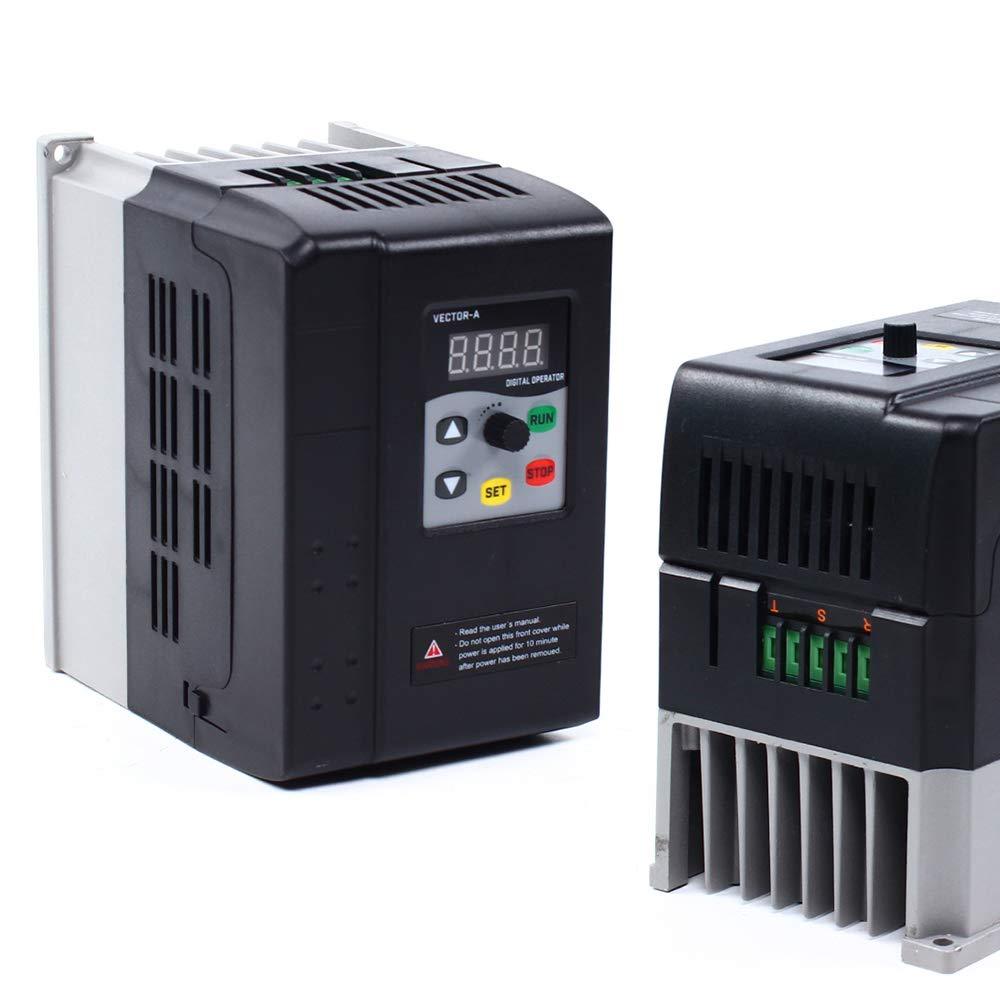 Invertitore Frequenza 4KW 220V VFD - Per Motori Trifase, Tornio, Fresatrici - Foto 5