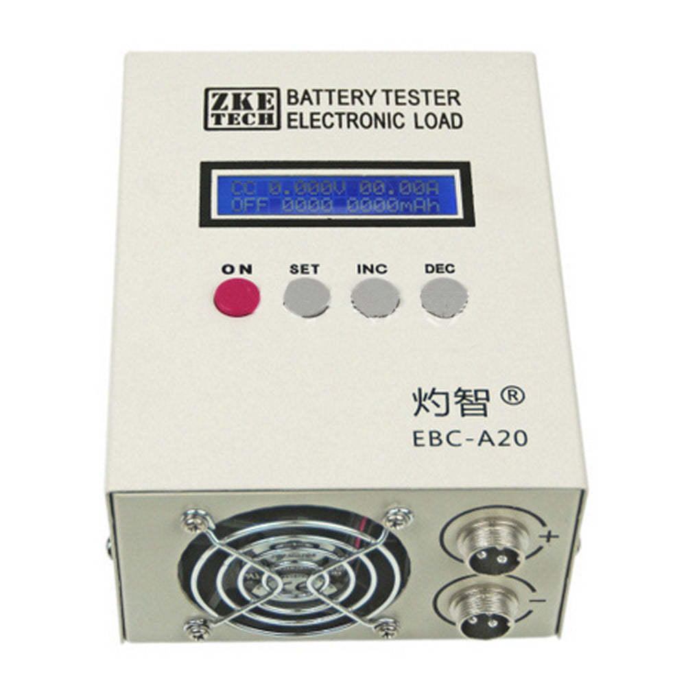 Tester Per Batteria EBC-A10H Con Carica/scarica, Per Litio E Piombo, 0-30V, 10A, Display LCD E Connettività USB