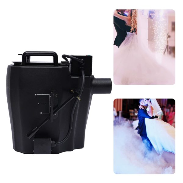 Macchina del fumo portatile per feste, 3500 W, per matrimoni, feste e spettacoli di palcoscenico