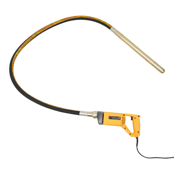 Vibratore per calcestruzzo elettrico + tubo da 2 m 1300 W Professional Concrete Poker Industrial