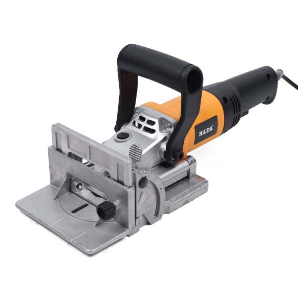 Tenonatrice per la lavorazione del legno Fresatrice a lamelle Fresatrice per scanalature Regolazione dell'angolo e della profondità 220V