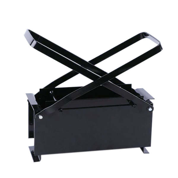 Bricchettatrice per carta, bricchettatrice per giornali di scarto per carta riciclata, adatta per piccoli uffici e case, 33 x 15 x 13 cm, nera