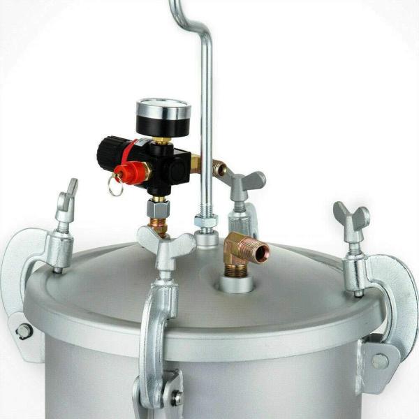 Pistola A Spruzzo Per Verniciatura Con Serbatoio A Gravità Da 750cc - Ugello 1.5mm, Portata 6.5 CFM - Foto 9