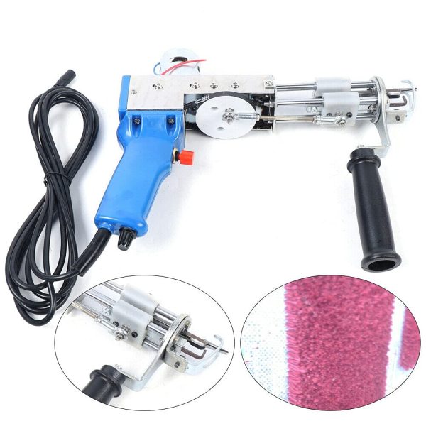 Loop velvet Gun Electric Loop velvet Machine, macchina per tappeti, pistola per Loop velvet manuale, per pelo di taglio e pelo carpet Loop velvet