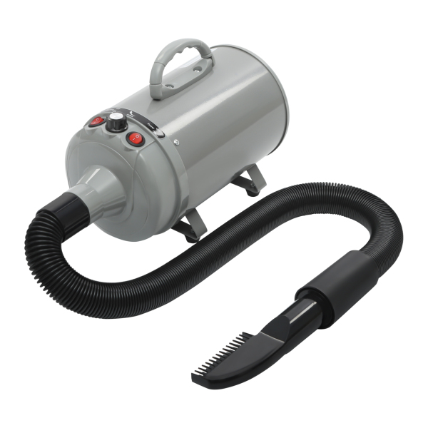 Asciugacapelli per capelli, asciugacapelli per gatti elettrici, asciugatura per animali domestici con 4 ugelli - grigio Asciugacapelli per capelli, asciugacapelli per gatti elettrici, asciugatura per animali domestici con 4 ugelli - grigio