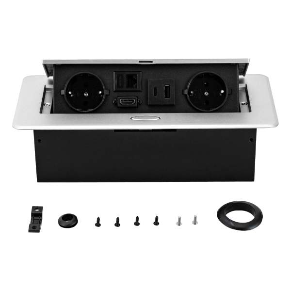 Presa Multipla Da Campo 401134 Distributore Per 4 Prese - Foto 2