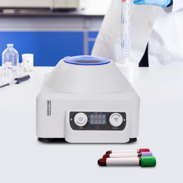 Centrifuga Da Laboratorio 30W - 6 Posti Da 10ml, Digitale, Per Scuola O Ricerca