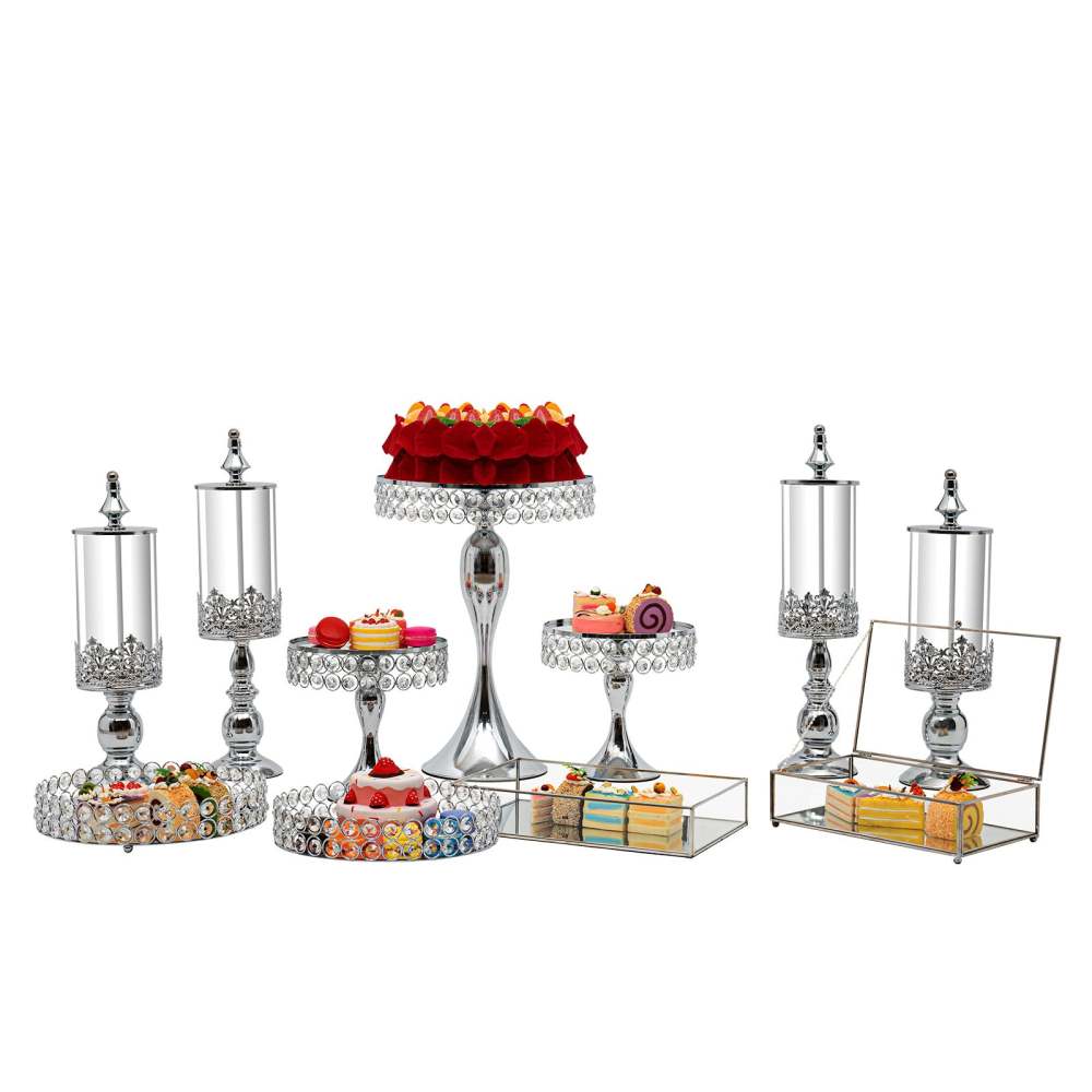 Tavolo Da Torta Rettangolo In Metallo Oro Piedistale Decorazione Di Nozze A 3 Pezzi Set 2024 Feste Da 502,66 € | DHgate