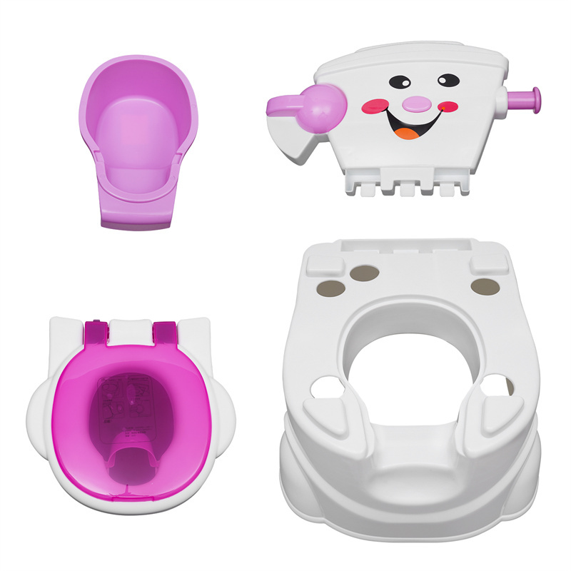 Vasino 3 In 1 Convertibile Per Bambini - Grigio, Con Vaschetta Rimovibile, Età 6 Mesi-6 Anni - Foto 6