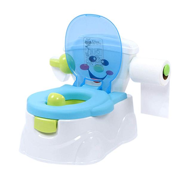 Vasino, vasino portatile antiscivolo per bambini, blu, sedile WC per bambini