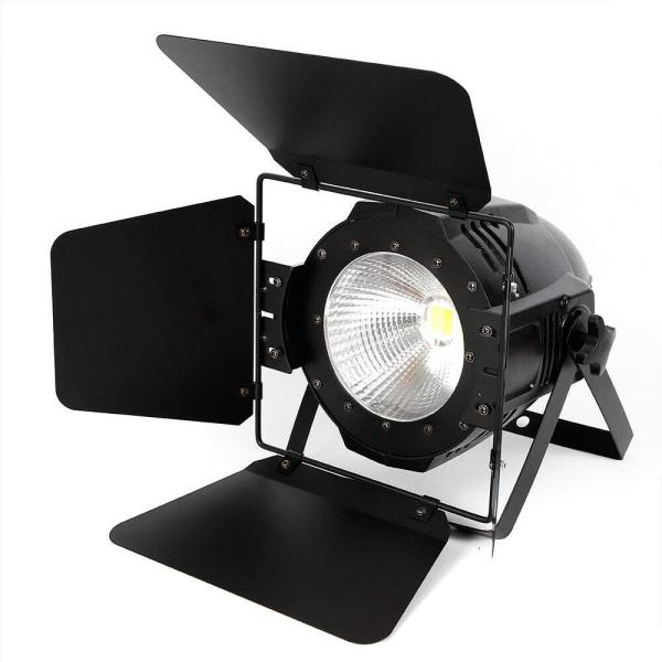 2 in 1 COB LED per palcoscenico, illuminazione da palcoscenico, 200 W, faretto da teatro, luce di colore bianco caldo