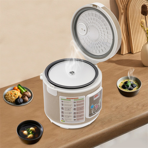 Fermentatore per Aglio Nero Automatico Intelligente da 5 Litri 12-15 Giorni Aglio Strumento Fare Fermentazione Macchina 90W