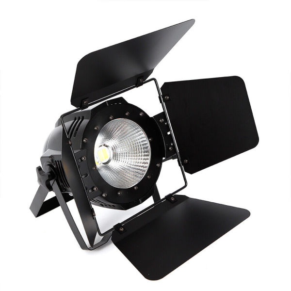 Faro a LED COB 2 in 1 da palcoscenico 100W, luce discoteca DJ stroboscopica lampada LED PAR, illuminazione teatrale DMX