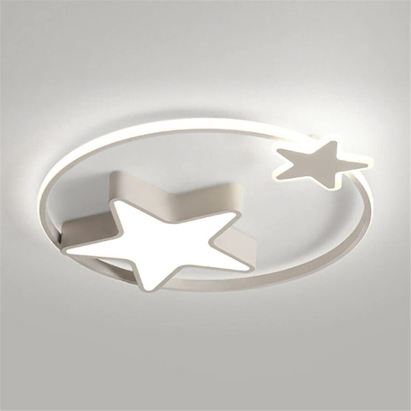 Plafoniera LED Soffitto KISUFU - 24W 4000K Design Curvo Moderno Per Camera