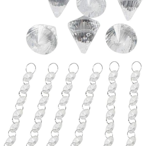 Depuley Lampadario A Soffitto In Cristallo K9 Design Moderno - Diamante Argentato, 3 Luci G9, Per Soggiorno, Camera E Cucina - 2