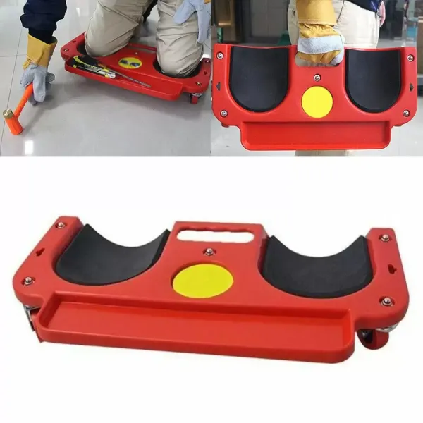 Ginocchiere da lavoro, installazione di piastrelle per pavimenti, ginocchiere universali, rotolo da officina Ginocchiere da lavoro, installazione di piastrelle per pavimenti, ginocchiere universali, rotolo da officina