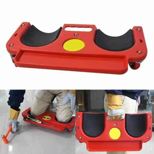 Ginocchiere da lavoro, installazione di piastrelle per pavimenti, ginocchiere universali, rotolo da officina Ginocchiere da lavoro, installazione di piastrelle per pavimenti, ginocchiere universali, rotolo da officina