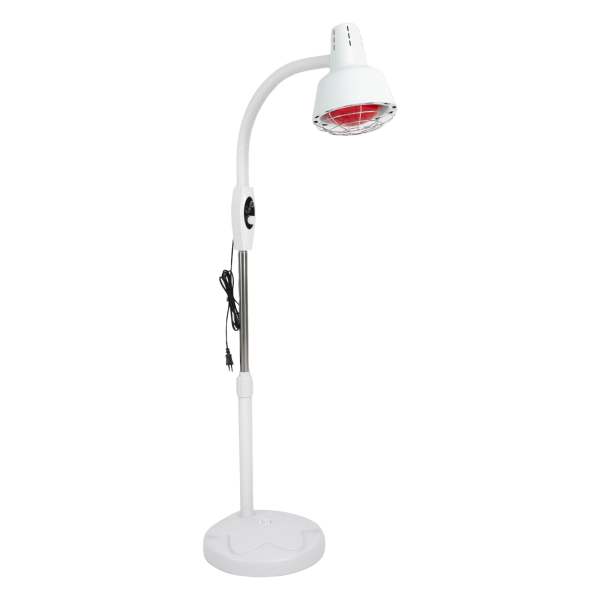Lampada a infrarossi 275W, lampada termica, testa universale a 360° con supporto