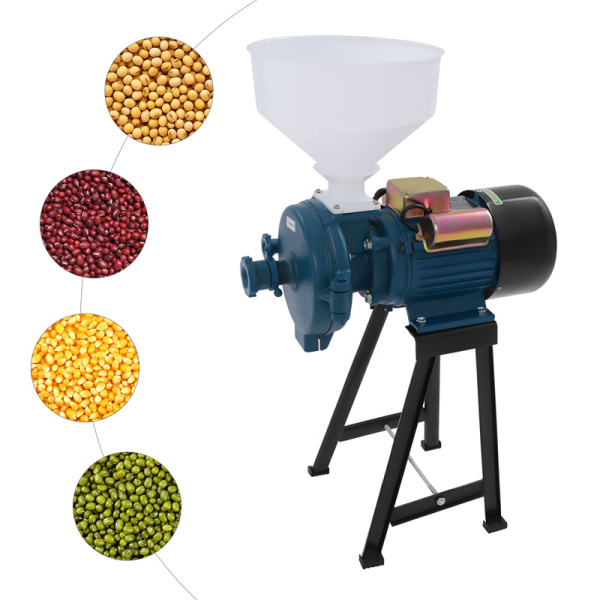 Mulino Elettrico Per Cereali DY368 - Acciaio Inox, Capacità 4L, 20kg/ora, Per Birra Fatta In Casa