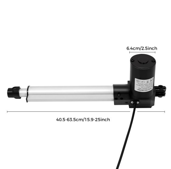 Attuatore Lineare 24V Attuatore Lineare 6000N 24V - Motore Elettrico Per Sollevamento Motore Recliner Potente - Foto 12