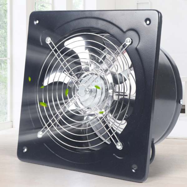 Ventola di scarico a basso rumore da 8 pollici, silenziosa, da parete, per bagno, cucina, diametro 200 mm, 80 W
