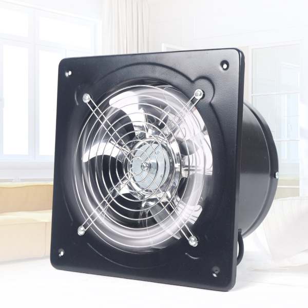 Ventola di scarico a basso rumore da 8 pollici, silenziosa, da parete, per bagno, cucina, diametro 200 mm, 80 W