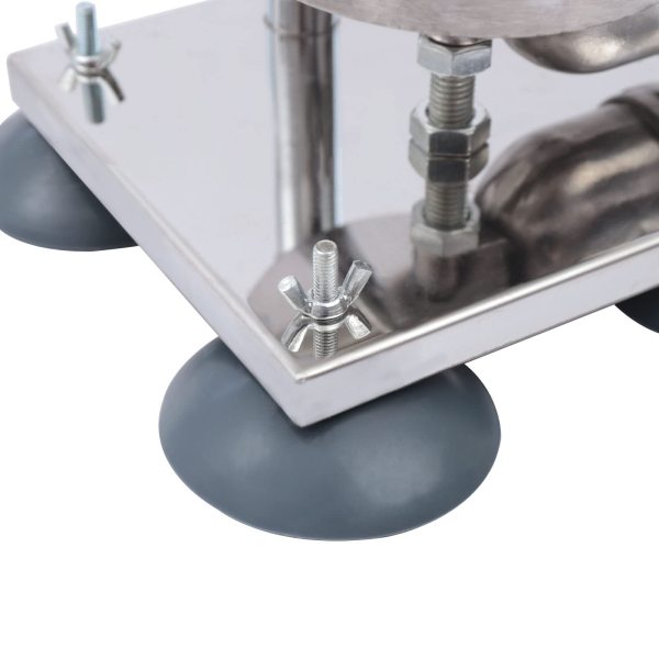 Riempitrice Manuale Per Salsicce In Acciaio Inox, 4 Tubi, Grande Capacità - 2