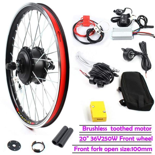 Kit Bici Modificare Bici Con Pedalata Assistita Ruota Elettrica Da