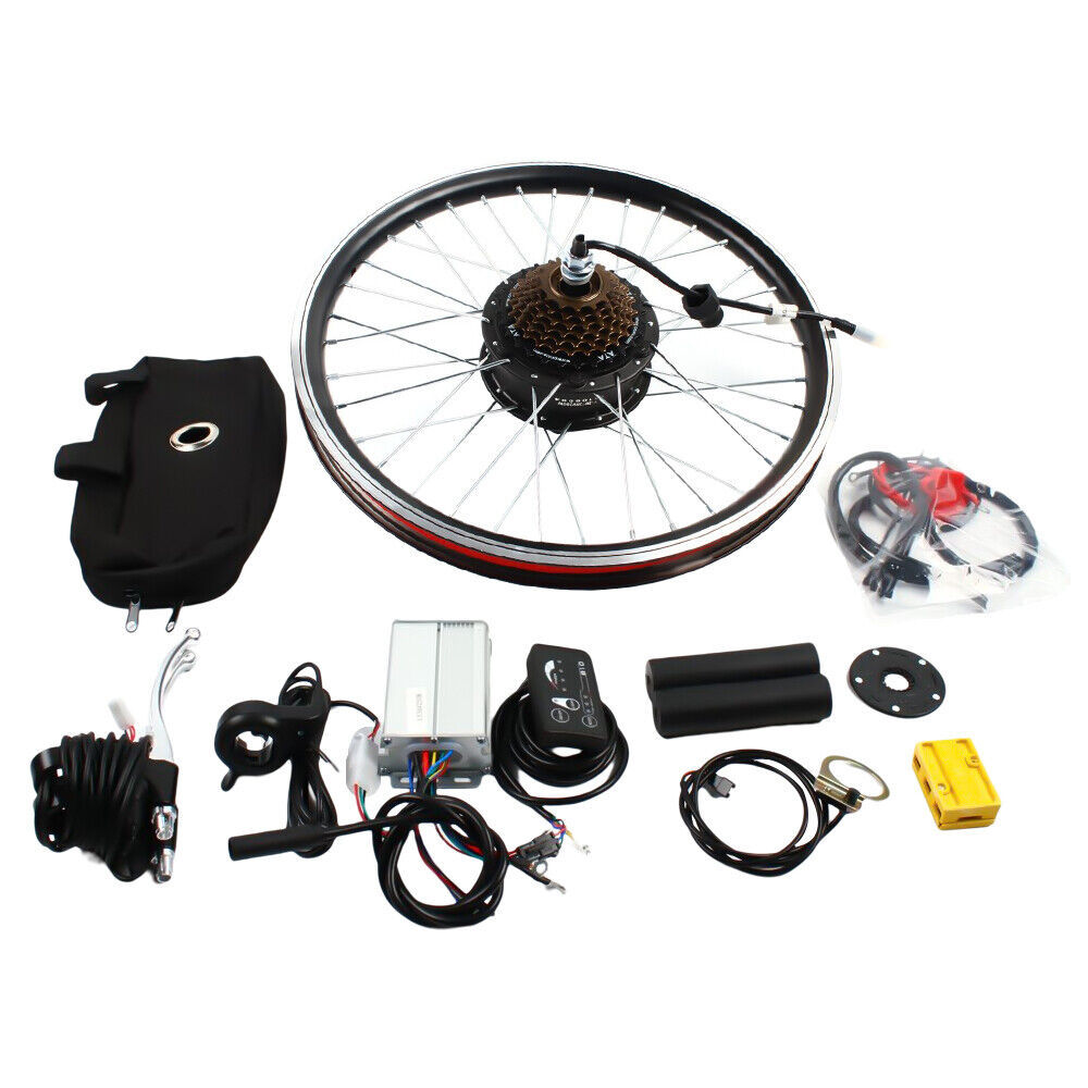 Pedalata Assistita Kit Conversione Bici Elettrica 20 Pollici 48V