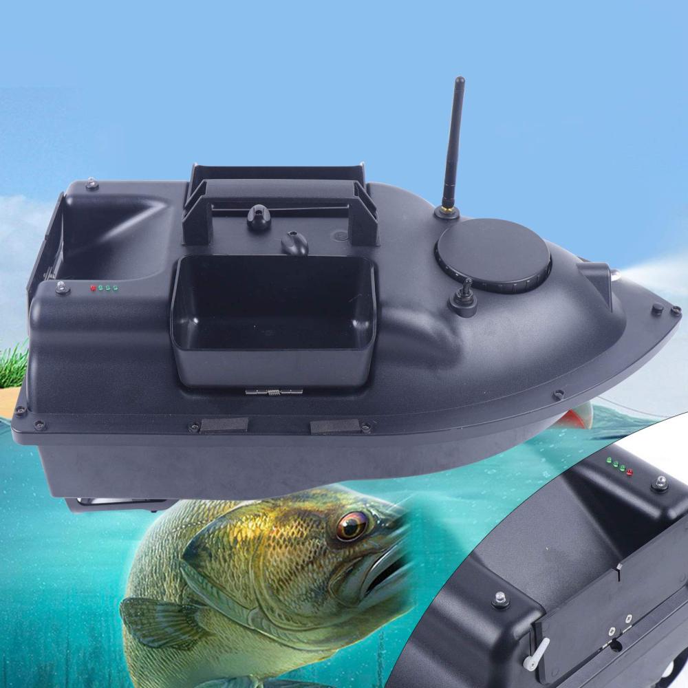 Barca Da Pesca Telecomandata 500m Con GPS E BeiDou - 3 Scatole Esche Controllabili, Batteria 12Ah, 40 Punti Di Posizione - Modello Giallo In ABS Per Lago E Mare