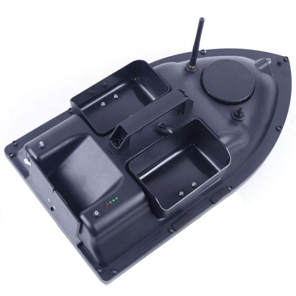 Barca Da Pesca Telecomandata 500m Con GPS E BeiDou, 3 Scatole Esche, Motore Doppio, Batteria 12Ah, Colore Giallo - 3