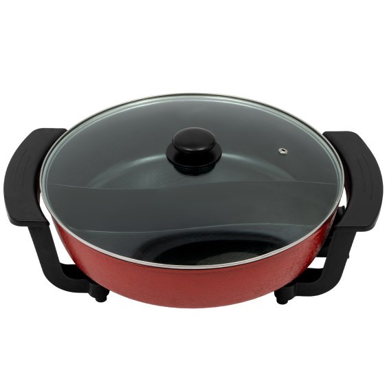 Pentola A Induzione In Acciaio Inox 28 Cm Con Coperchio In Vetro – Rivestimento Antiaderente A Nido D'Ape, Antigraffio - 5