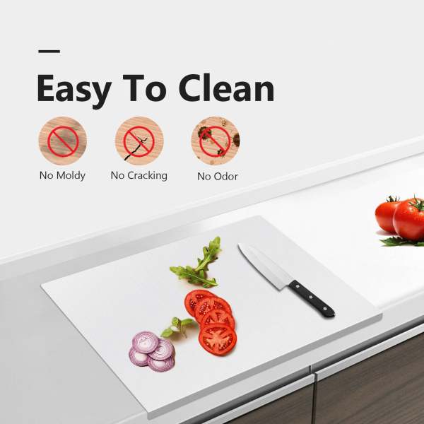 Tagliere da cucina Franke con vassoio in acciaio inox satinato per piano di lavoro