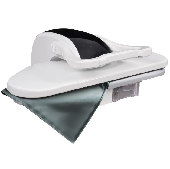 Ferro da stiro Smart, ferro da stiro digitale, con touch screen, bianco