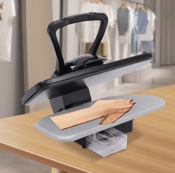 Ferro da stiro Smart, ferro da stiro digitale, con touch screen, nero