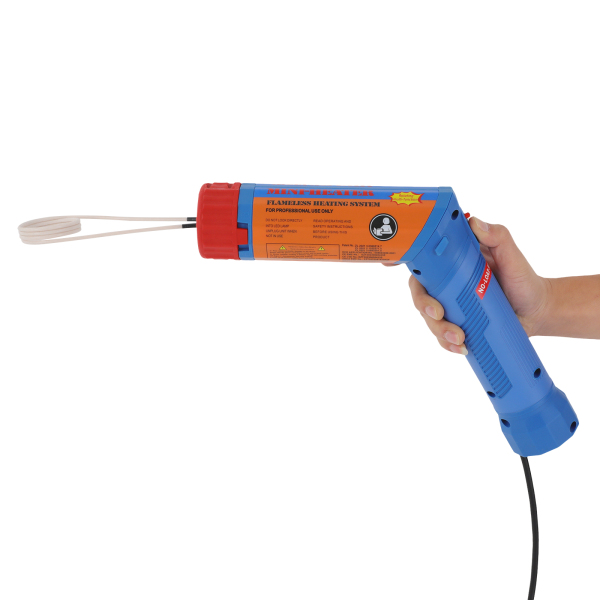 Riscaldatore a induzione magnetica rotante + 10 bobine per automobili, piccole parti meccaniche - Blu
