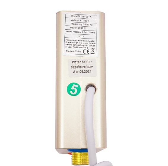 Scaldabagno Elettrico Istantaneo 3400W - Boiler Per Acqua Calda A Risparmio Energetico - Foto 7