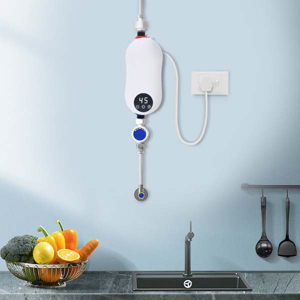 Scaldabagno Istantaneo Mini - 3500W Per Bagno E Cucina | Temperatura Regolabile LED - Foto 3