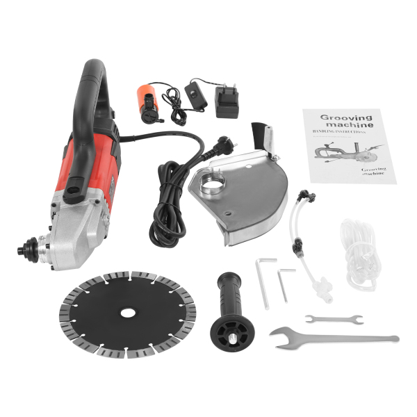 K9210 Sega per calcestruzzo elettrica con cavo da 68 mm, sega per calcestruzzo, macchina elettrica per il taglio del calcestruzzo