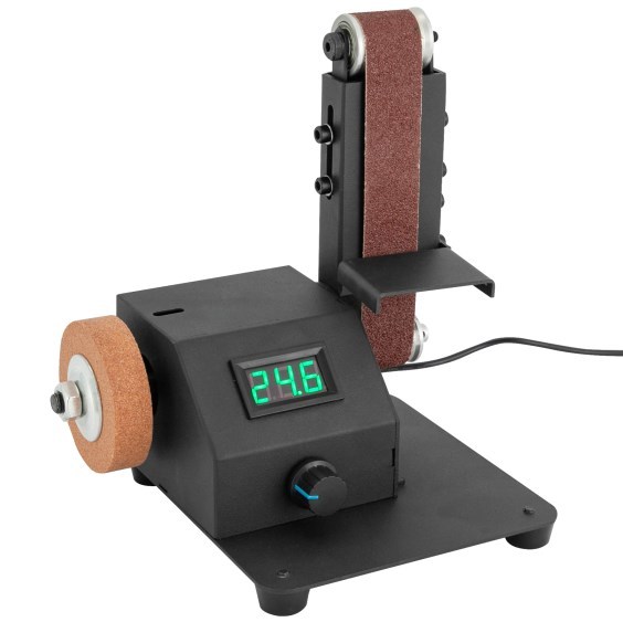 Mini levigatrice a nastro elettrica da 350 W, levigatrice a Nastro affilatrice